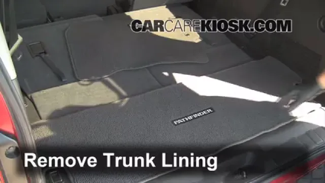 2010 Nissan Pathfinder SE 4.0L V6 Tires & Wheels Change a Flat Tire